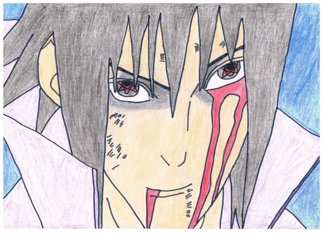 Sasuke - Mangekyou Sharingan